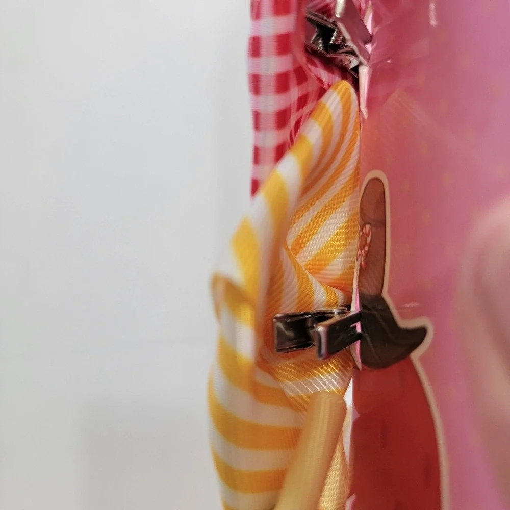 NEW! STRAWBERRY SHORTCAKE Orange Blossom Variety HAIR BOW Clips Set Of 7‎ Bling